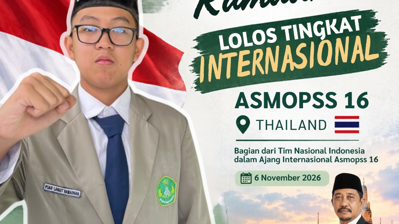 Siswa MTsN 8 Banyuwangi Lolos Tingkat Internasional ASMOPSS 16, Siap Harumkan Nama Indonesia di Thailand